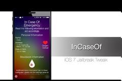 InCaseOf: Cydia tweak new v1.0-6 ($0.99)....βάλτε το κουμπί έκτακτης ανάγκης