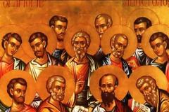 Εορτή της Συνάξεως των Αγίων Δώδεκα Αποστόλων