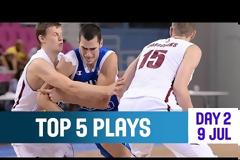 ΕΛΛΗΝΙΚΟ... ΧΡΩΜΑ ΣΤΗΝ ΚΟΡΥΦΗ ΤΟΥ ΤΟΡ-5 ΤΗΣ 2η ΜΕΡΑΣ ΤΟΥ ΕΥΡΩΜΠΑΣΚΕΤ ΝΕΩΝ! *ΒΙΝΤΕΟ*