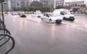 Πλημμύρισε η παραλιακή της Θεσσαλονίκης - Κατάστημα γέμισε νερά - 100 κλήσεις στην πυροσβεστική και αλλαγές πτήσεων λόγω της καταιγίδας [video + photos]