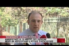 ΕΙΣΑΓΓΕΛΙΚΗ ΠΑΡΕΜΒΑΣΗ ΓΙΑ ΤΟ ΘΑΝΑΤΟ ΤΟΥ 67ΧΡΟΝΟΥ ΚΑΡΔΙΟΠΑΘΟΥΣ