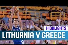 ΤΑ HIGHLIGHTS ΤΩΝ ΝΕΩΝ ΛΙΘΟΥΑΝΙΑ - ΕΛΛΑΔΑ (77-74) *ΒΙΝΤΕΟ*