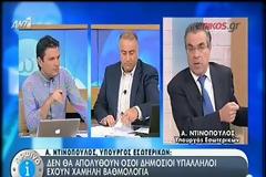 Ο υπουργός Εσωτερικών βάζει τίτλους στην εκπομπή του Παπαδάκη