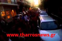 Πολύ μεγάλη συγκέντρωση και πορεία χθες στην Κεντρική Πλατεία της Καλαμάτας [video]