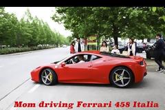 Έδωσε τη Ferrari του στη μαμά του κι εκείνη την... έλιωσε! [video]