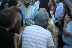 Πάτρα: Πλήθος πιστών στο Γηροκομειό για τα Εγκώμια της Παναγίας