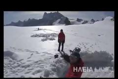 Μάριος Κάρδαρης: Στην κορυφή των Γαλλικών Άλπεων ένας Ηλείος για την Ελπίδα