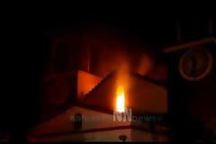 Ναυπακτία: Φωτιά στον Ιερό Ναό της Παλαιοπαναγιάς - Kατέρρευσε η οροφή