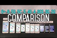 Όλα τα iPhone σε μια δοκιμή ταχύτητας