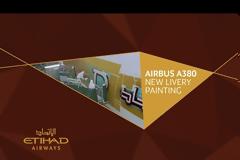 Η νέα εξωτερική εμφάνιση των αεροπλάνων της Etihad [video]