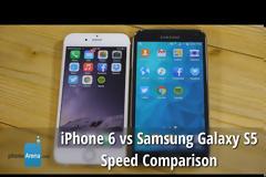Συγκριτική ταχύτητα δοκιμής των 6 iPhone και Samsung Galaxy S5