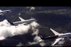 Ανεπανάληπτο: Πέντε Airbus A350 XWB πετούν σε σχηματισμό [video]