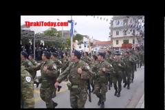 Κάγκελα, κρύο και αυστηρά μέτρα ασφαλείας για την επέτειο του “ΟΧΙ” στην Ξάνθη [video]