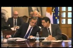 ΣΥΝΑΝΤΗΣΗ ΣΑΜΑΡΑ-ΑΝΑΣΤΑΣΙΑΔΗ ΜΕ ΤΟΥΣ ΑΡΧΗΓΟΥΣ ΤΩΝ ΚΥΠΡΙΑΚΩΝ ΚΟΜΜΑΤΩΝ