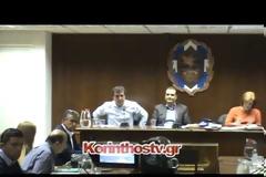 Χαμός στο Δημοτικό Συμβούλιο Κορίνθου [video]