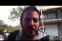 ΤΩΡΑ: Συμβολική απεργία πείνας ξεκίνησαν Κύπριοι φοιτητές έξω από του Τουρκικό Προξενείο (ΦΩΤΟ+VIDEO)
