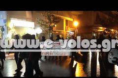 Ηχηρό μήνυμα από το φοιτητικό κίνημα του Βόλου ενάντια στην κρατική καταστολή [video]