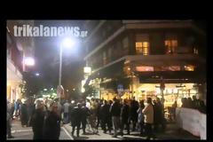 Απρόοπτο σε πορεία στα Τρίκαλα με μητέρα να … «συλλαμβάνει» τον γιό της [video]