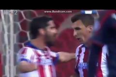 Ατλέτικο - Ολυμπιακός 2 - 0 στο ημίχρονο - Δείτε τα γκολ