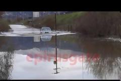 Λίμνες οι δρόμοι μετά τις βροχές των τελευταίων ημερών,στον Καραδήμα Ιωαννίνων! [video]