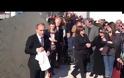 Τα αποκαλυπτήρια της πλακέτας του Σπύρου Μαρίνη «θεμελιωτή» της Γέφυρας Ρίου - Αντιρρίου [video + photos]