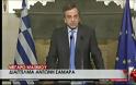 Ολόκληρες οι δηλώσεις Σαμαρά - Δείτε σε βίντεο όσα είπε ο Πρωθυπουργός [video]