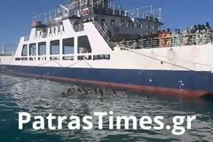 Με λαμπρότητα ο αγιασμός των υδάτων στο λιμάνι της Πάτρας...[video]