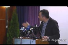 Θεοδωράκης από Λαμία: Δεν πρέπει να μας κυβερνούν οι κολαούζοι του Τσίπρα και του Σαμαρά