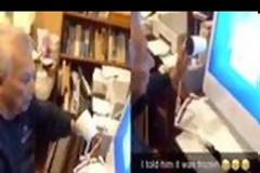 ΑΥΤΟΣ ο Παππούς δεν υπάρχει: φτιάχνει computer που έχει παγώσει [Video]
