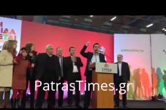 Αλέξης Τσίπρας από την Πάτρα: Εμείς με την τρόικα και την Μέρκελ δεν συγκυβερνάμε [video]