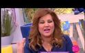 Η συγκίνηση της Μοιραράκη σε τηλεοπτική εκπομπή...[video]