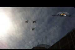 Tρία F-16 της Πολεμικής μας Αεροπορίας στην μεγαλειώδη παρέλαση στη Ρόδο [video]
