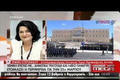 Με δημοτικά τραγούδια και χορούς η παρέλαση της 25ης Μαρτίου!