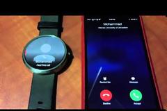 Το έξυπνο ρολόι Moto 360 δέχεται κλήσεις από το iphone