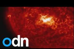 Εντυπωσιακή ηλιακή έκλαμψη κατέγραψε η NASA