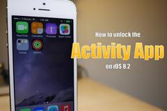 Πως να ξεκλειδώσετε την εφαρμογή του Apple Watch στο ios 8.2  (Actinity)