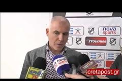 Αναστόπουλος: «Είναι μια δύσκολη στιγμή» [video]