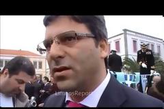 Αρνήθηκε ο Δήμαρχος Λήμνου να ανέβει στην εξέδρα των επισήμων.