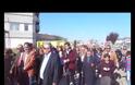 Συγκινητικές στιγμές στην πρώτη στα χρονικά περιφορά Επιταφίου στο Νοσοκομείο Τρικάλων