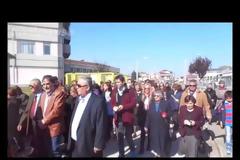 Συγκινητικές στιγμές στην πρώτη στα χρονικά περιφορά Επιταφίου στο Νοσοκομείο Τρικάλων