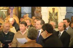 Έψαλλε ύμνους στην Πύλο ο Αντώνης Σαμαράς! [video]