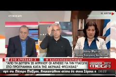 Θ. ΦΩΤΙΟΥ: ΣΕ ΕΦΑΡΜΟΓΗ ΤΑ ΠΡΩΤΑ ΜΕΤΡΑ ΚΑΤΑ ΤΗΣ ΑΚΡΑΙΑΣ ΦΤΩΧΕΙΑΣ VD