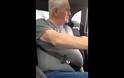 Θα λιώσεις στο γέλιο! Η κοιλιά του, τον ΣΦΗΝΩΣΕ στην ζώνη του αυτοκινήτου! [video]