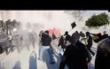 Νέο βίντεο από την σύγκρουση αστυνομικών-αντιεξουσιαστών έξω από την υπό κατάληψη Πρυτανεία
