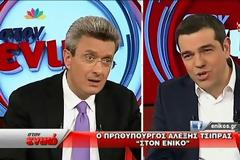 Όλο το παρασκήνιο της συνέντευξης Τσίπρα χθες βράδυ στον Χατζηνικολάου [videos]