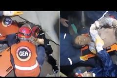 Συγκλονιστικό βίντεο από διάσωση στο Νεπάλ - Άντεξε δύο ημέρες κάτω από ερείπια! [video]