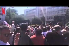 Μπήκαν στο Ραδιομέγαρο οι εργαζόμενοι της ΕΡΤ – Σε εξέλιξη Γενική Συνέλευση