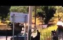 Δείτε βίντεο με ρομά να ξηλώνουν στάση λεωφορείου μέρα μεσημέρι