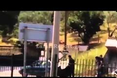 Δείτε βίντεο με ρομά να ξηλώνουν στάση λεωφορείου μέρα μεσημέρι