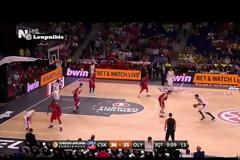 Ξανά και ξανά: Δείτε τα highlights του ημιτελικού Ολυμπιακός - ΤΣΣΚΑ Μόσχας [video]